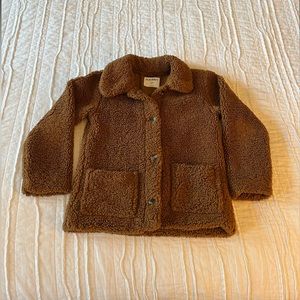 Old Navy girls sherpa jacket